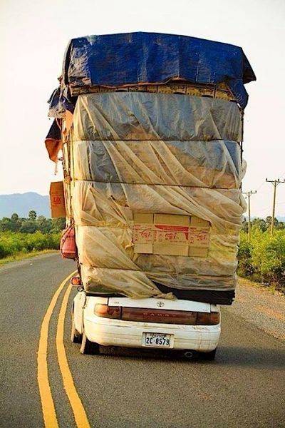 The Green family took one-stop shopping very seriously. They would not emerge from their home after this trip for six to eight months.