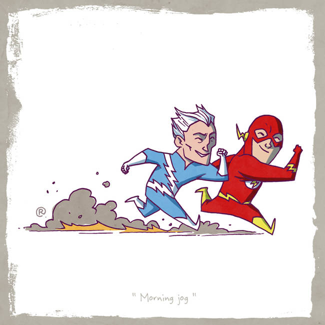 Quicksilver and The Flash