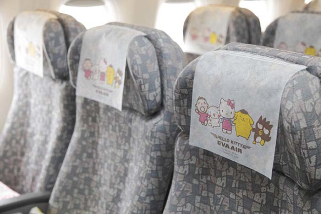 EVA currently flies four times a week from Paris to Taipei. Three of those flights will now be with the Hello Kitty airplane.