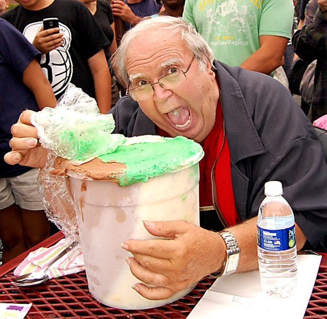 22.) Ice Cream Eating Contest.