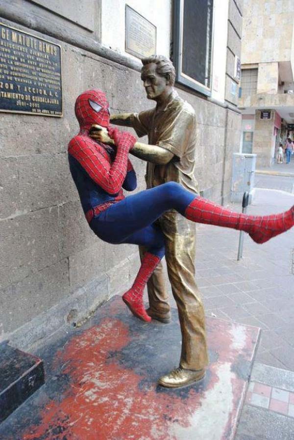 7.) Spidey doesn't even have a chance.