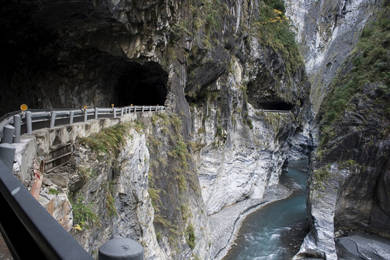 11.) Taroko Gorge Road, Taiwan