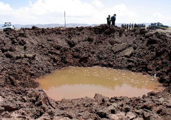 8.) The Peruvian Meteorite Illness: When the Carancas meteorite fell on September 15, 2007, this illness was born. A large chondritic meteorite crashed near the village of Carancas in Peru. Officials claimed that “boiling water started coming out of the crater, and particles of rock and cinders were found nearby”, as “fetid, noxious” gases spewed from the meteorite’s crater. Villagers began falling ill with a wide array of symptoms, including vomiting. Some speculate this was arsenic poisoning, but there is no consensus on the matter.