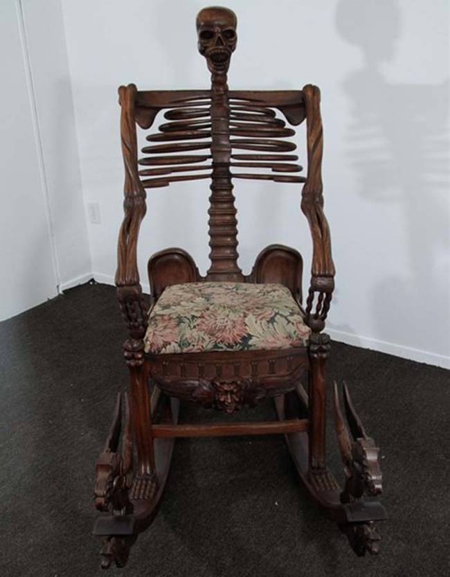 It might look a little morbid at first, but just imagine how comfortable it must be.