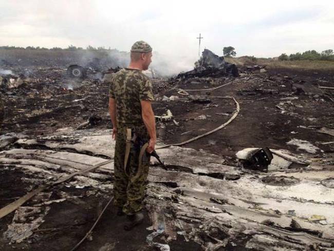 16.) Malaysian Airlines Flight 17 Is Shot Down Over Ukraine - July 2014.