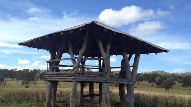 Several of these rustic looking bandstands were also constructed on the property before the end.