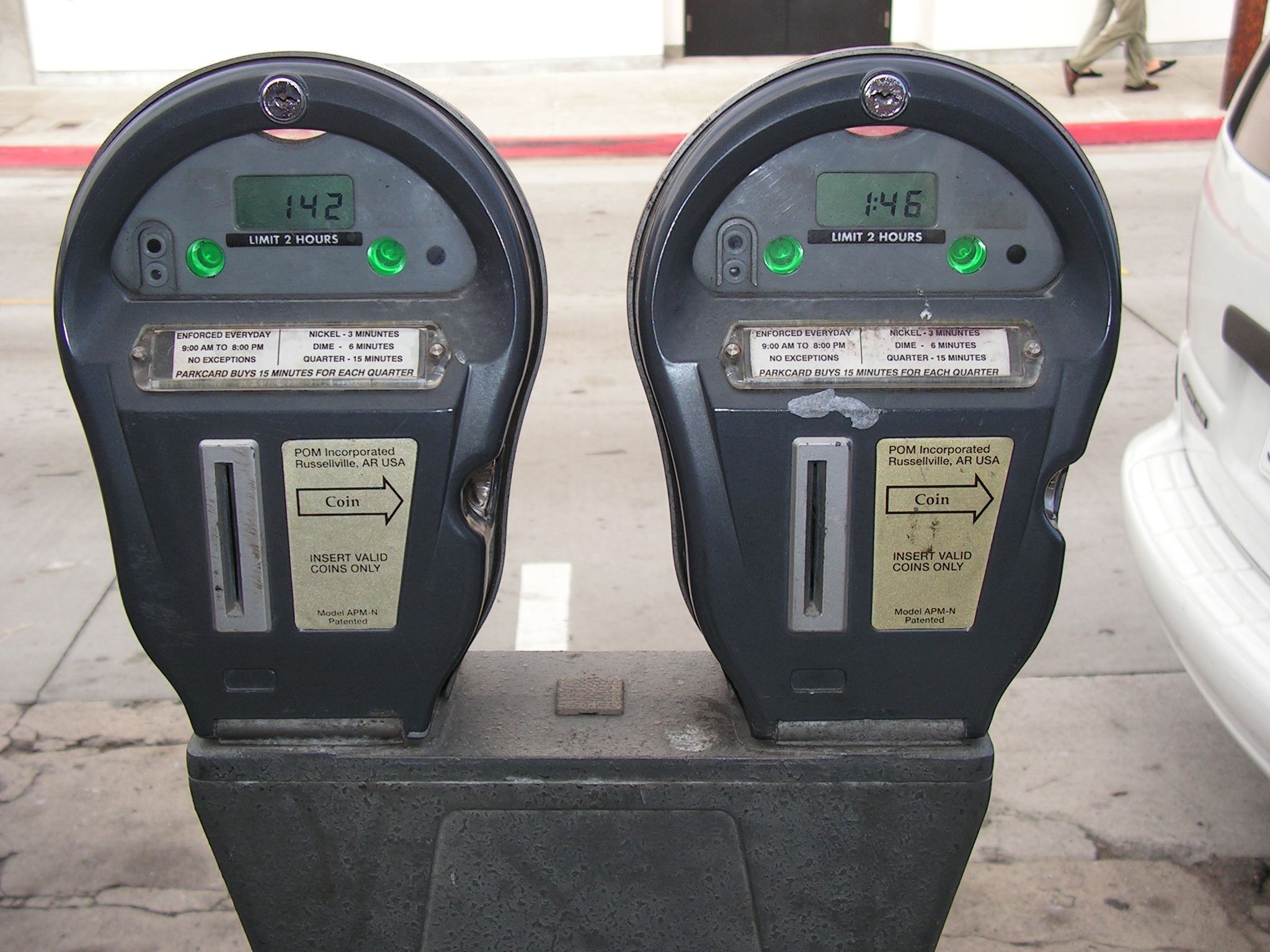 22.) Parking Meters - At least getting that ticket seems somewhat like a positve now.