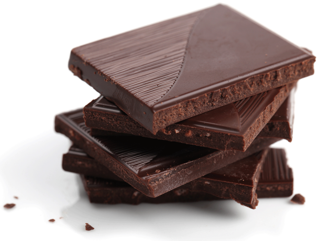 11.) Regularly eating dark chocolate reduces ones risk of heart disease.