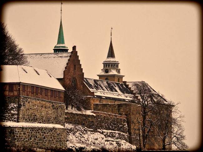 2.) Oslo, Norway - Akershus Fortress.