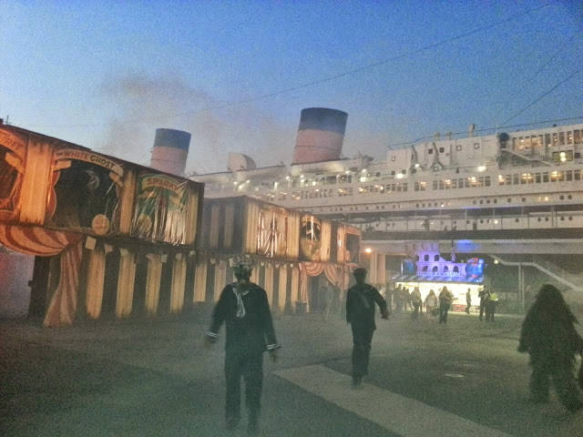 The Queen Mary's Dark Harbor, CA.