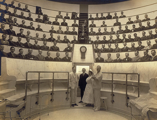 A medical class, 1910