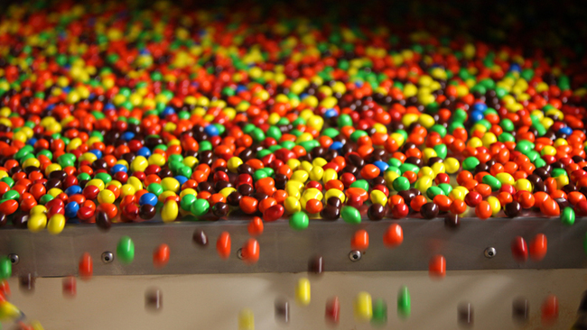 19) M&M's