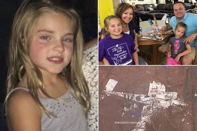 “I come to the door and there’s a little girl, 7 years old, bloody nose, bloody arms, bloody legs, one sock, no shoes, crying," said Mr. Wilkins. "She told me that her mom and dad were dead, and she had been in a plane crash and the plane was upside down.”