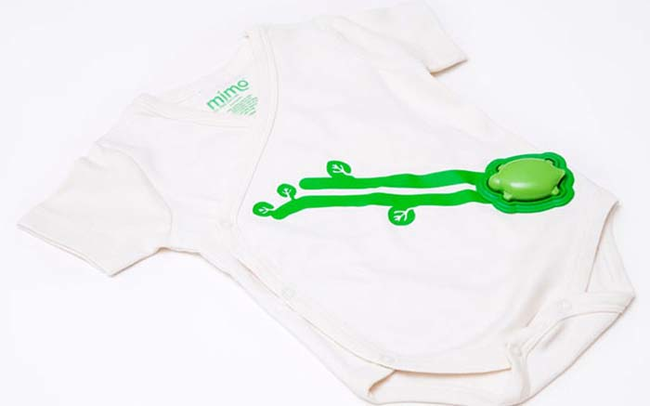 9.) Onesie that monitors all your baby's vital signs, and streams the data to your smart phone.