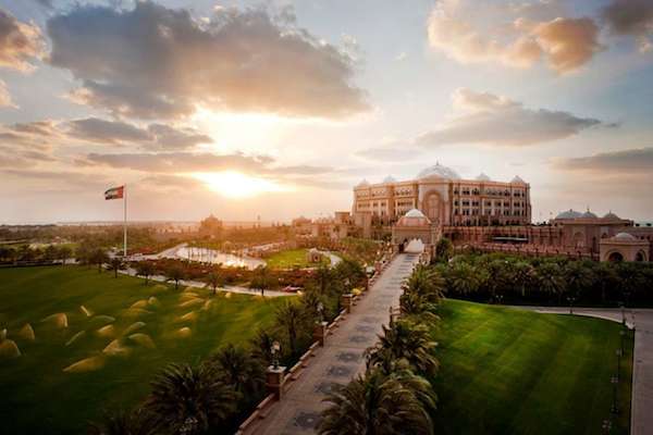 Emirates Palace, Abu Dhabi.