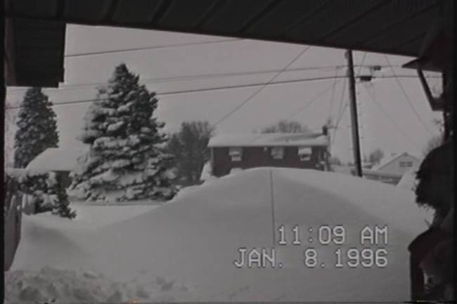 The Blizzard of January 1996 - this storm hit the Northeast and Mid-Atlantic hard, with Philadelphia getting a record 30.7 inches of snow.