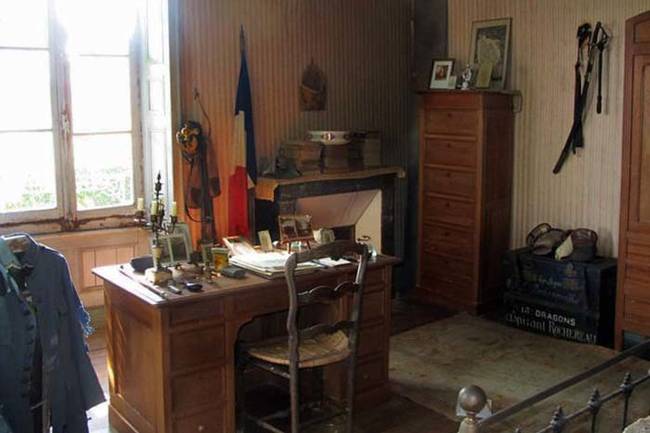 3.) A Soldier's Room.