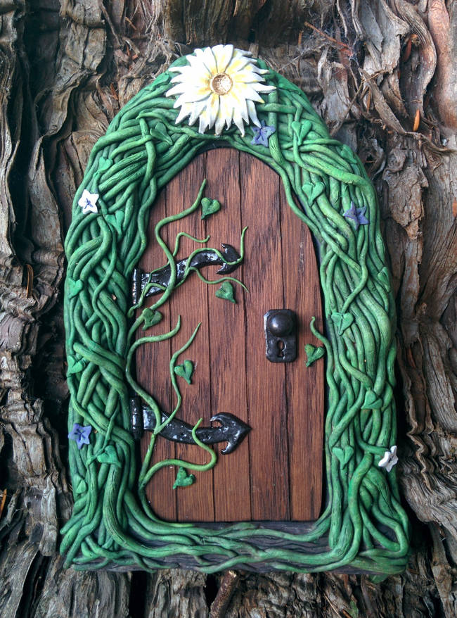 Once these doors are painted, the detail and design really show. The way the vines interweave on this door is really awesome.