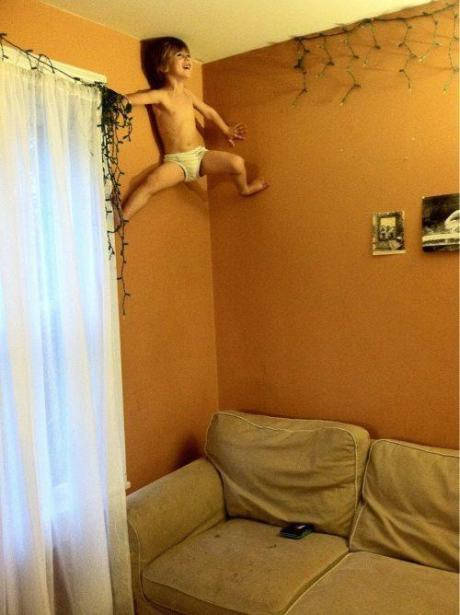 8.) That time you let him watch Tarzan too late at night.