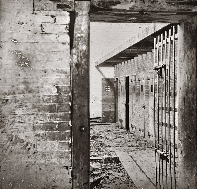 Slave cells, Alexandria, VA, ca. 1865