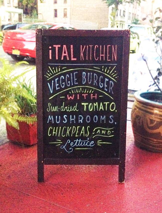 iTAL Kitchen in Crown Heights, Brooklyn.