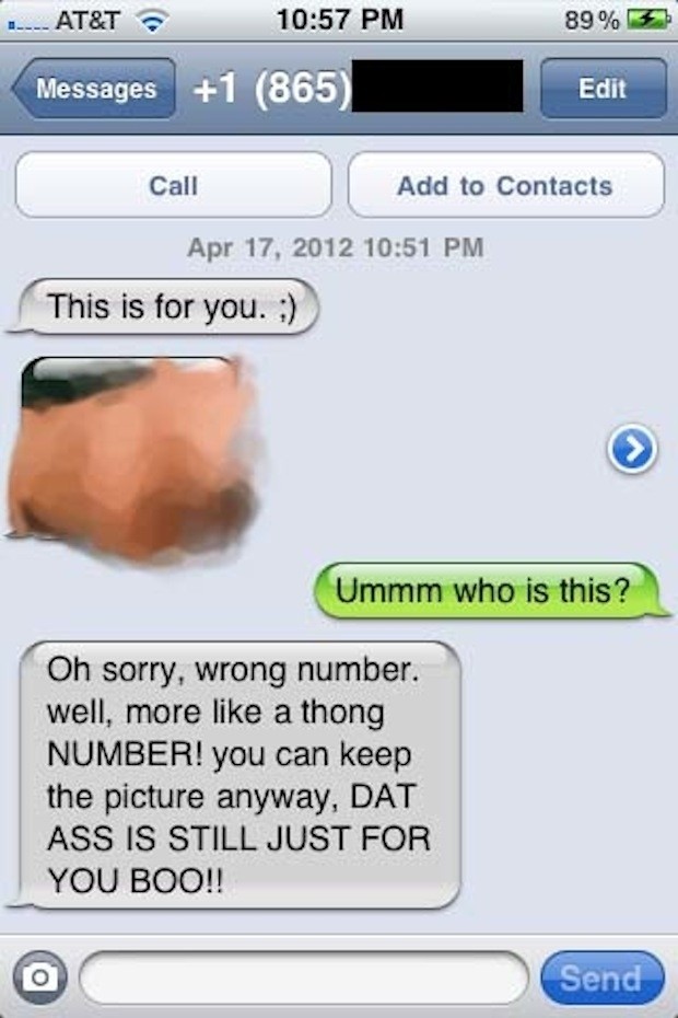 The best "wrong number" text of all time?