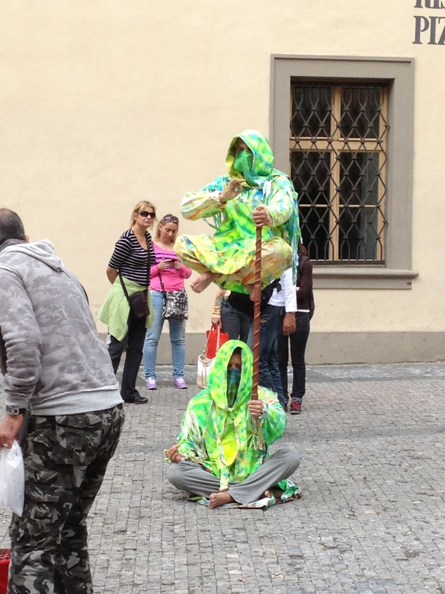 Nice tie dye outfits as well.