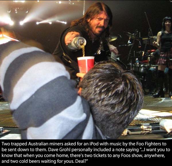 6.) Dave Grohl