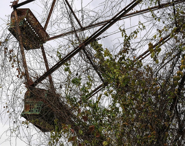 The abandoned park is now legendary for being haunted. It has been featured in numerous tv paranormal investigation shows.