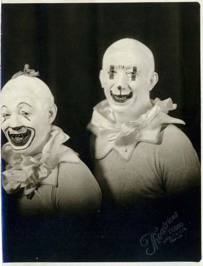 1.) Creepy clowns eyes, ready to get you.