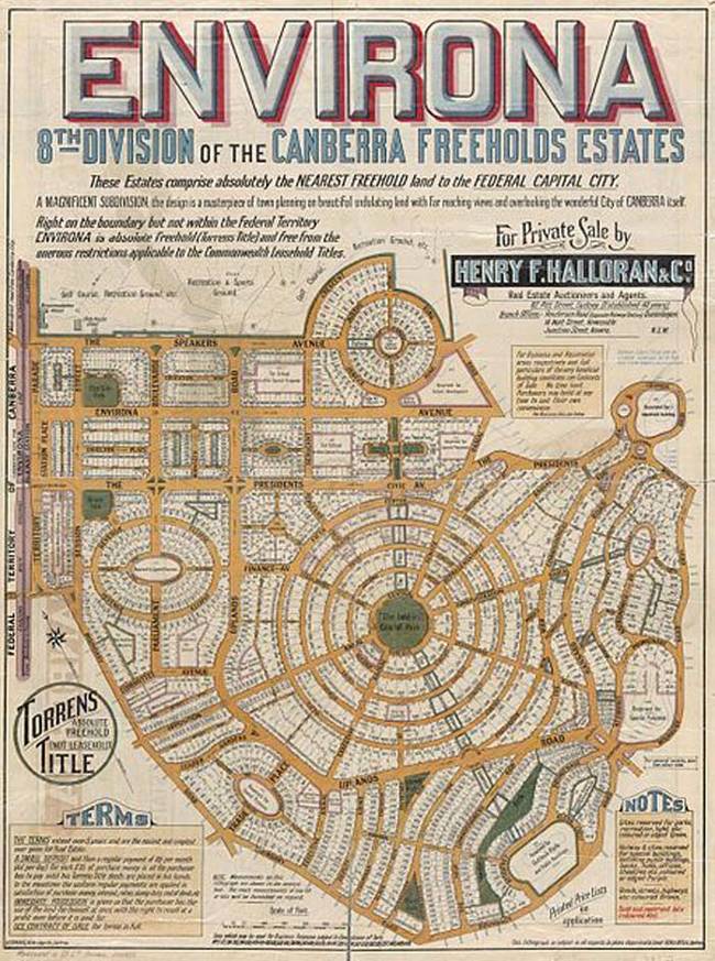 Here is a flyer advertising the future estates of Environa.