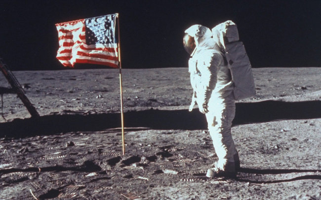 13.) 27% of Americans don't believe we landed on the moon.