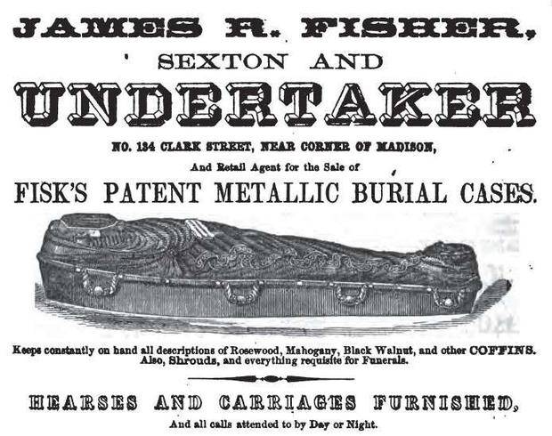 And if you were buried in one of these babies, you were definitely out of luck (iron coffins like this one were actually invented in order to transport the recently deceased across long distances.