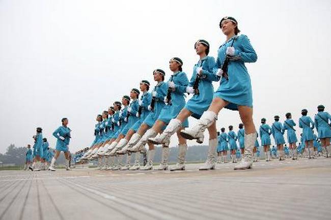 Chinese Air Hostess Army