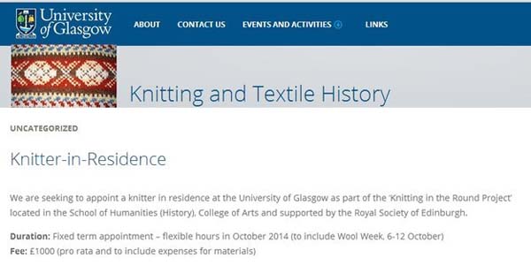 6.) The last knitter-in-residence had mad skills.