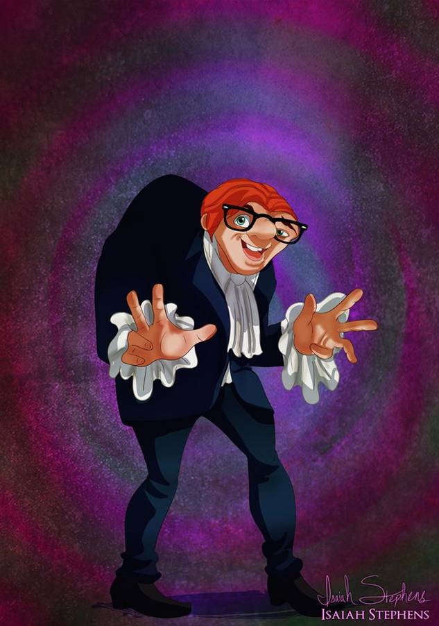 Quasimodo (from <i>The Hunchback of Notre Dame</i>) as Austin Powers.