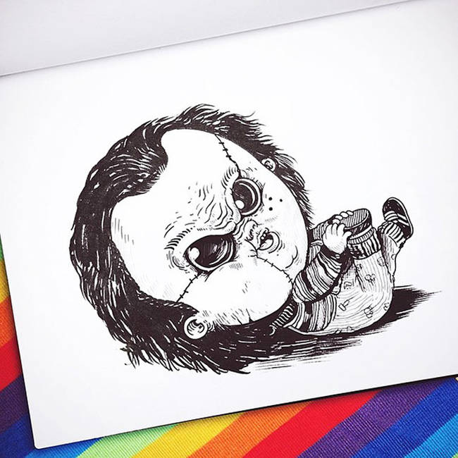 Baby Chucky from <em>Child's Play</em>