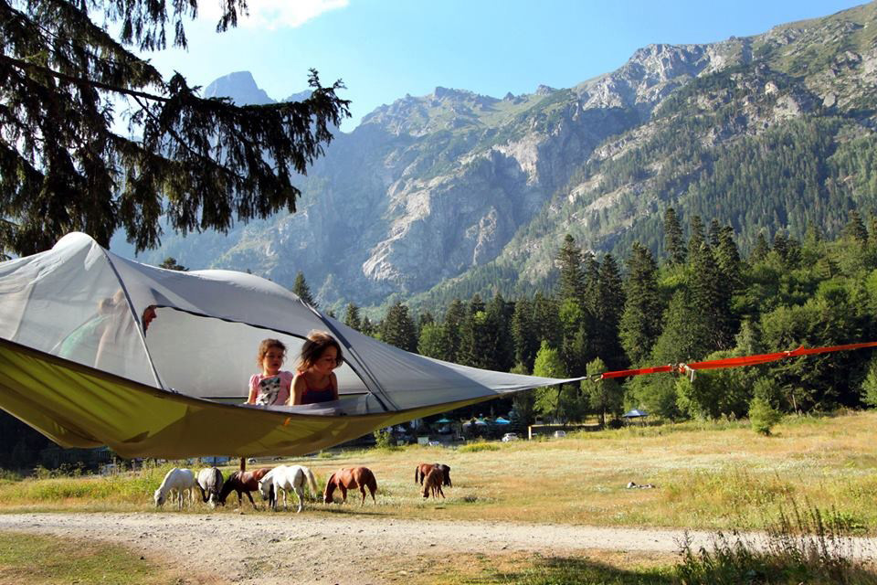 Sleeping up off the ground keeps you away from all the creepy crawly tent invaders.