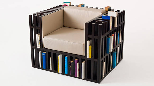 Bookshelf Chair.