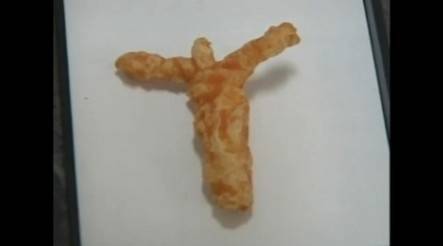 Does this look like a Savior on the cross? One woman in Missouri thought so. She calls it "Cheesus" because, of course, Jesus prefers to appear to people in the form of a Cheeto.