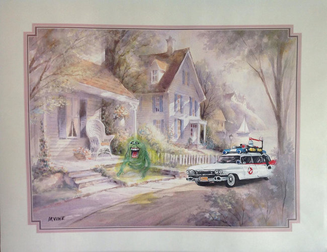 8. Slimer from Ghostbusters