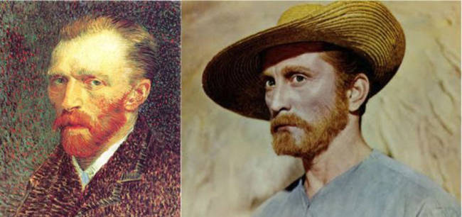 Kirk Douglas as Vincent Van Gogh in <em>Lust for Life</em>