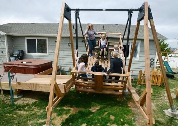 Wheelchair-Accessible Swing