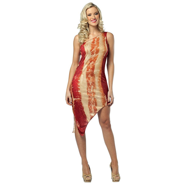 5.) Bacon evening wear.