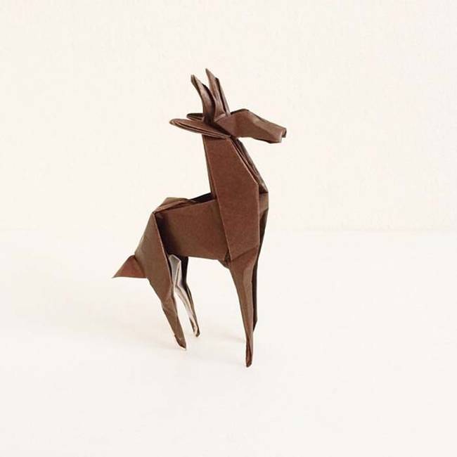 13.) Origami Gerenuk