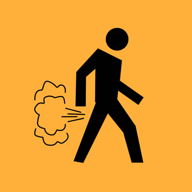 Farts have been clocked at a speed of 10 feet per second (7 mph).