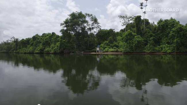 Nonetheless, they decided to take Larsen out in one of their canoes.