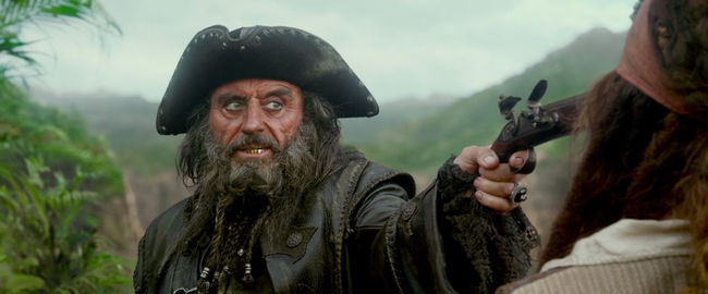 4.) Blackbeard.