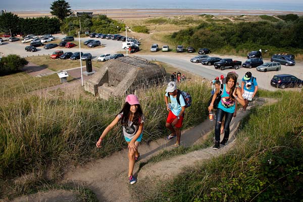 You can hike up that same hill to see some beautiful history and views.