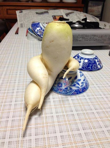 2. Is this radish getting a little too cocky for you?